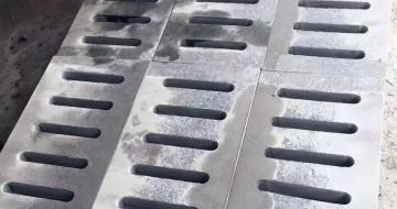 淄博 芝麻灰石材沟盖板