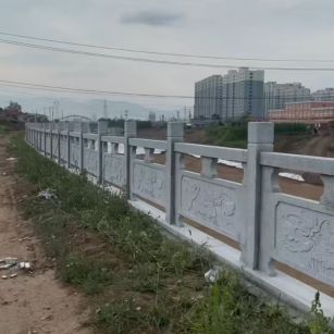 淄博 石材河道栏杆