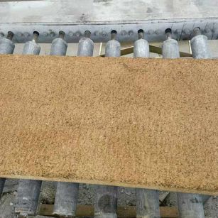 淄博 菠萝面老石板，做旧仿古石，流水线生产加工