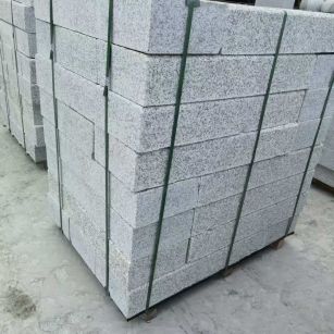 淄博 芙蓉白火烧两面路沿石