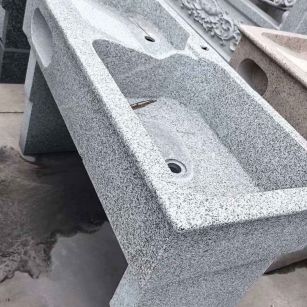 淄博 花岗岩石材洗手池，洗衣池