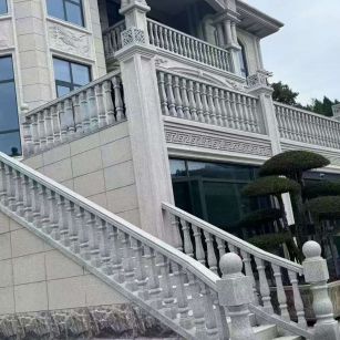 淄博 芝麻白别墅，栏杆