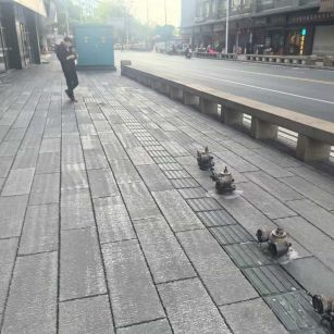 淄博仿古石铺装效果
