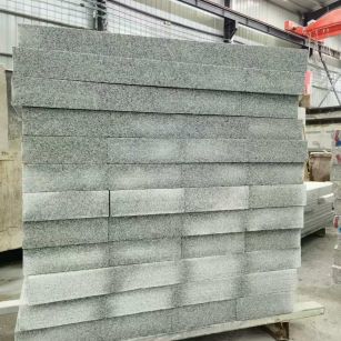 淄博 芝麻白10公分300*600广场地铺，A料定制，尺寸标准，厚薄均匀