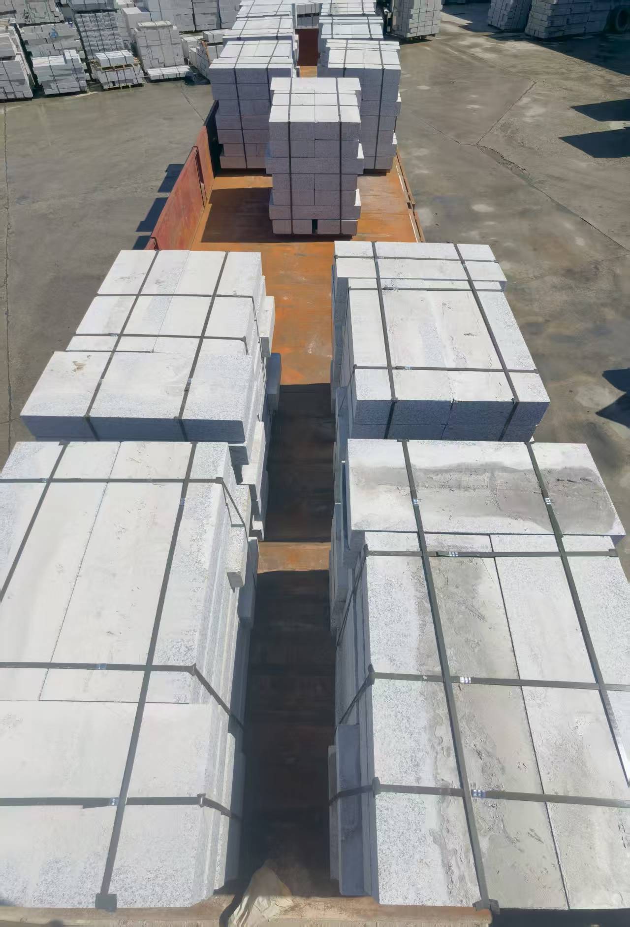 淄博 路沿石装车出货