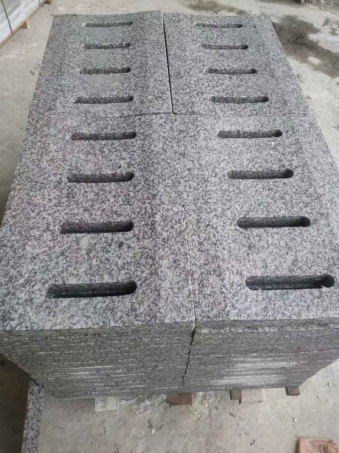 淄博 花岗岩石材下水沟盖板，下水槽