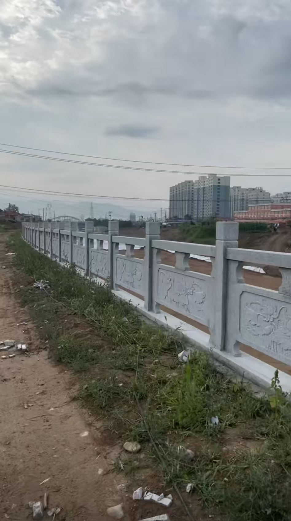 淄博 石材河道栏杆