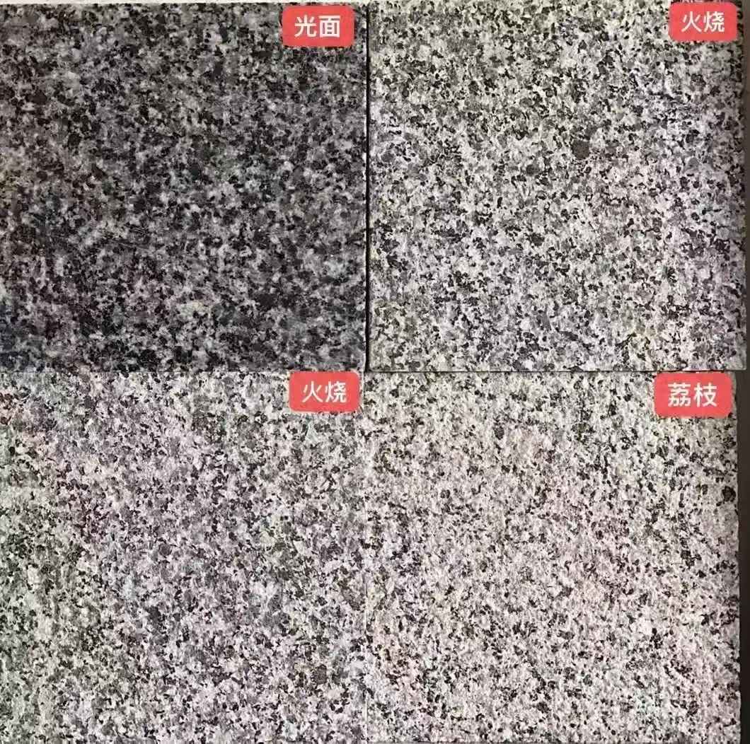 淄博 芝麻黑光面，芝麻黑火烧面，芝麻黑荔枝面