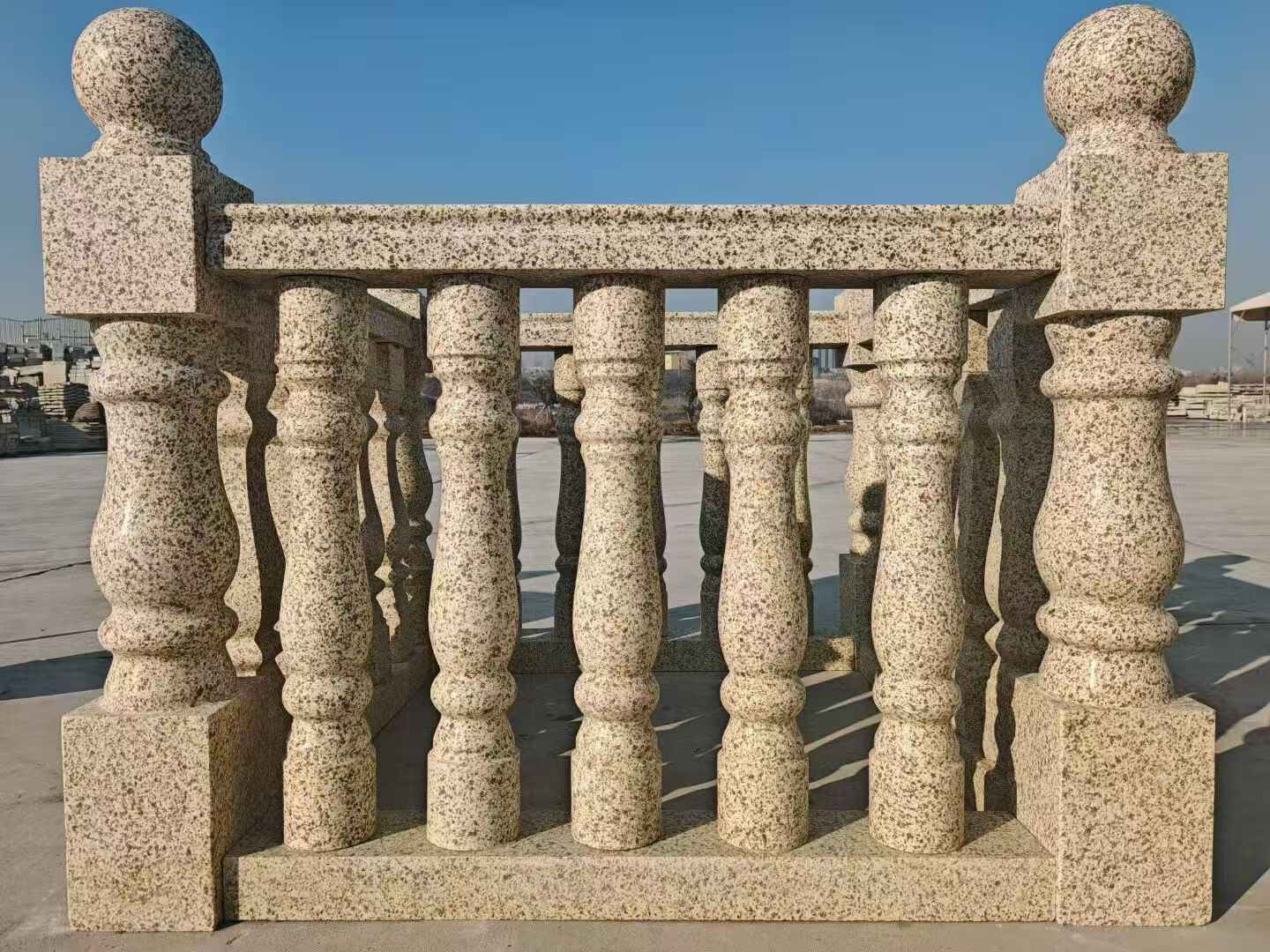 淄博 黄金麻栏杆（扶手，花瓶柱，将军柱）
