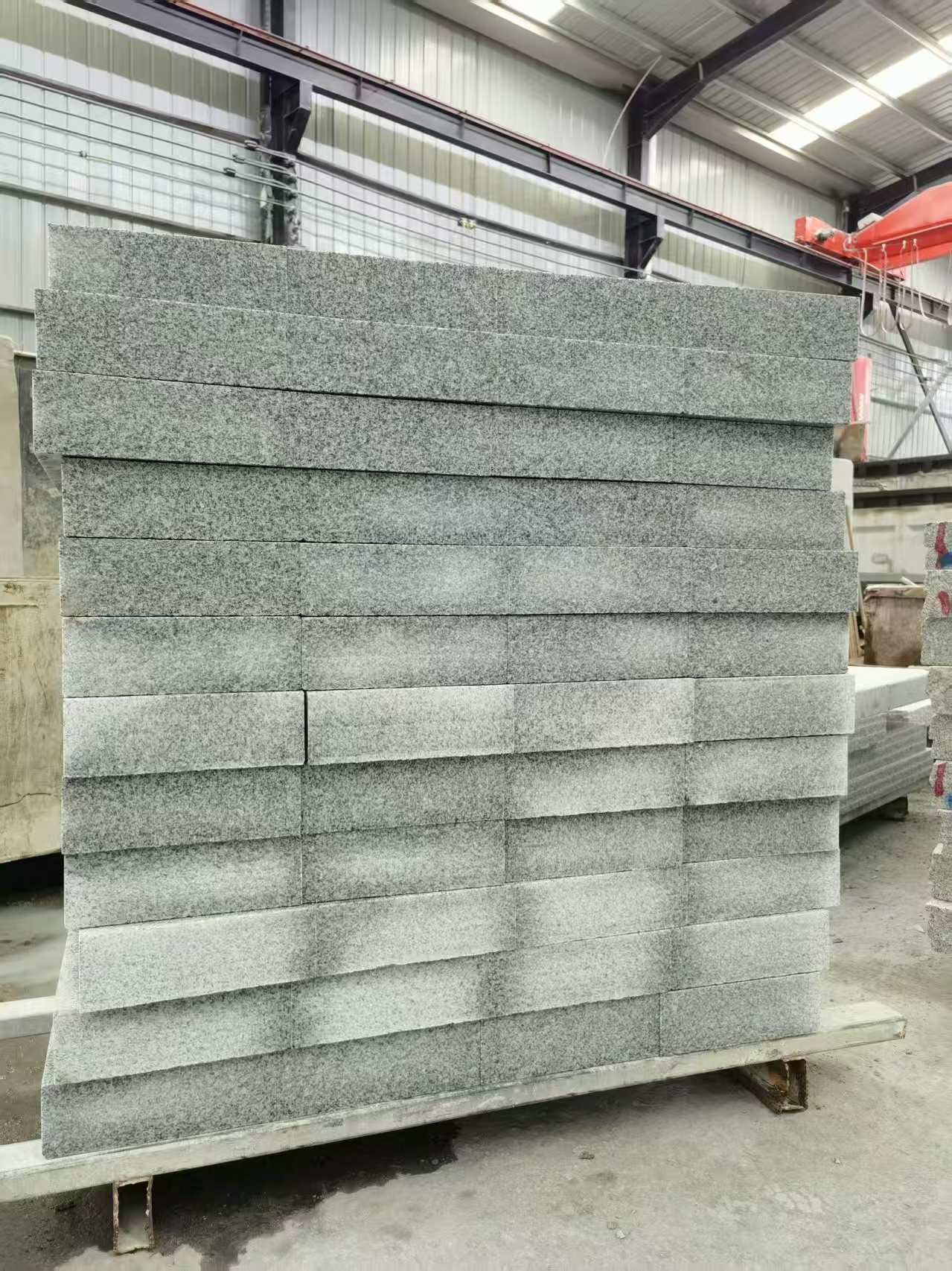 淄博 芝麻白10公分300*600广场地铺，A料定制，尺寸标准，厚薄均匀